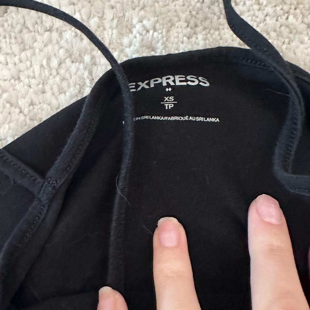 Black tank top express - Picture 2 of 2